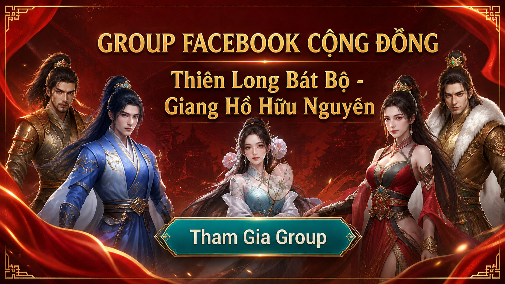 Group Facebook cộng đồng Thiên Long Kỳ Ngộ